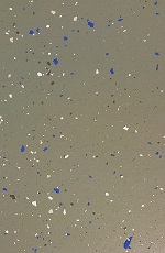 Aanbieding epoxy coating vloer met chip blauw + standaard
